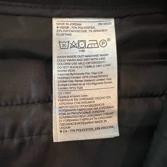 Banana Republic Black Dress Shorts Sleek Design - Picture 4 of 5